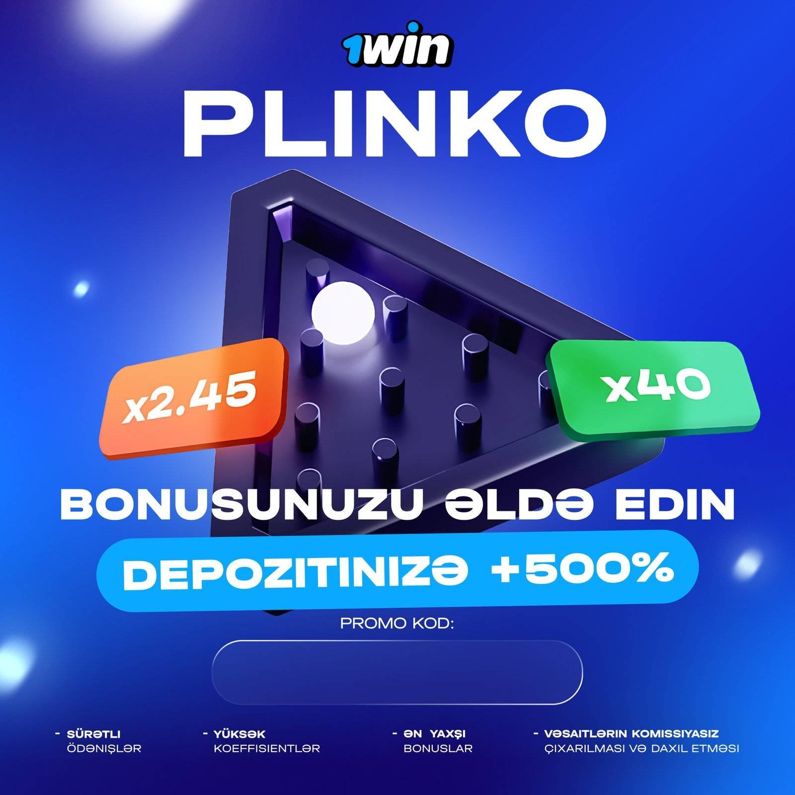 1win Plinko